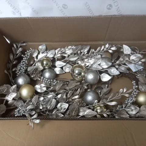 6FT CHAMPAGNE GOLD PRE LIT GARLAND