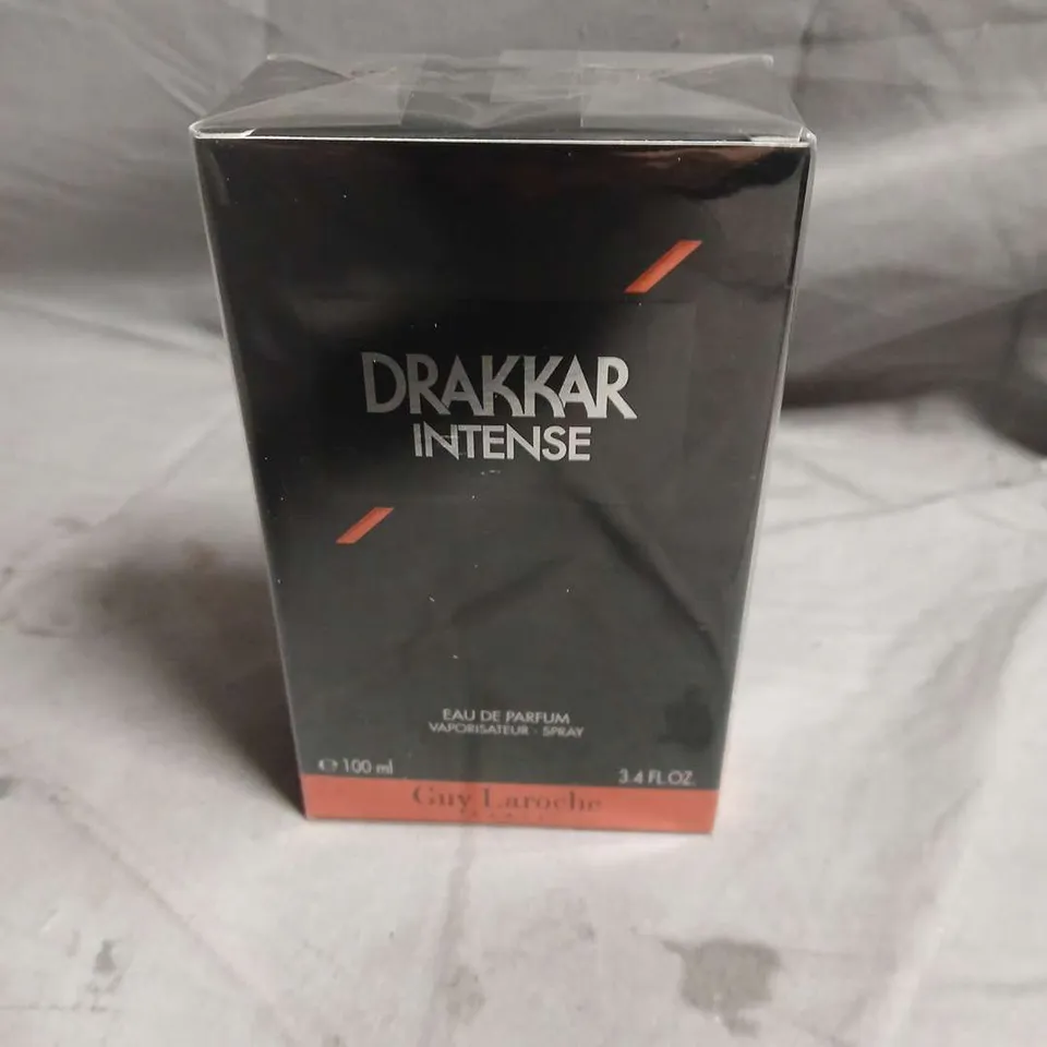 BOXED AND SEALED DRAKKAR INTENSE GUY LAROCHE EAU DE PARFUM 100ML