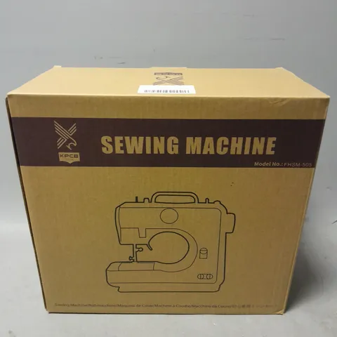 BOXED KPCB SEWING MACHINE IN LIGHT GREY & PURPLE