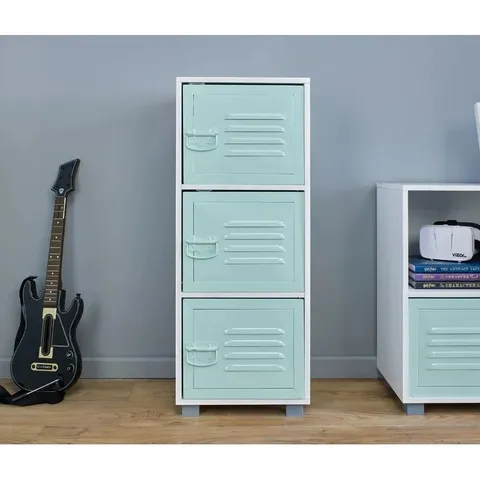 BOXED AARONA 17 STORIES TOY ORGANISER , GREEN 