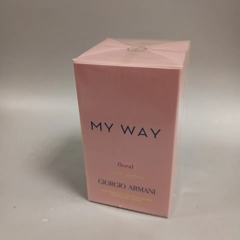 BOXED AND SEALED GIORGIO ARMANY MY WAY FLORAL EAU DE PARFUM 50ML