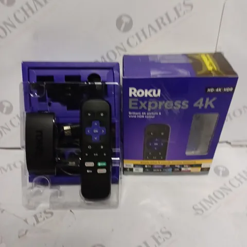 BOXED ROKU EXPRESS 4K STREAMING STICK