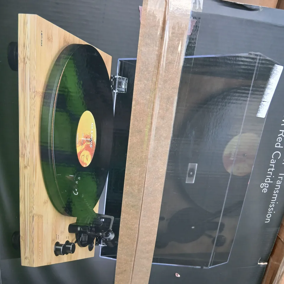 BOXED LENCO TURNTABLE WITH BLUETOOTH - LBT-335BA 