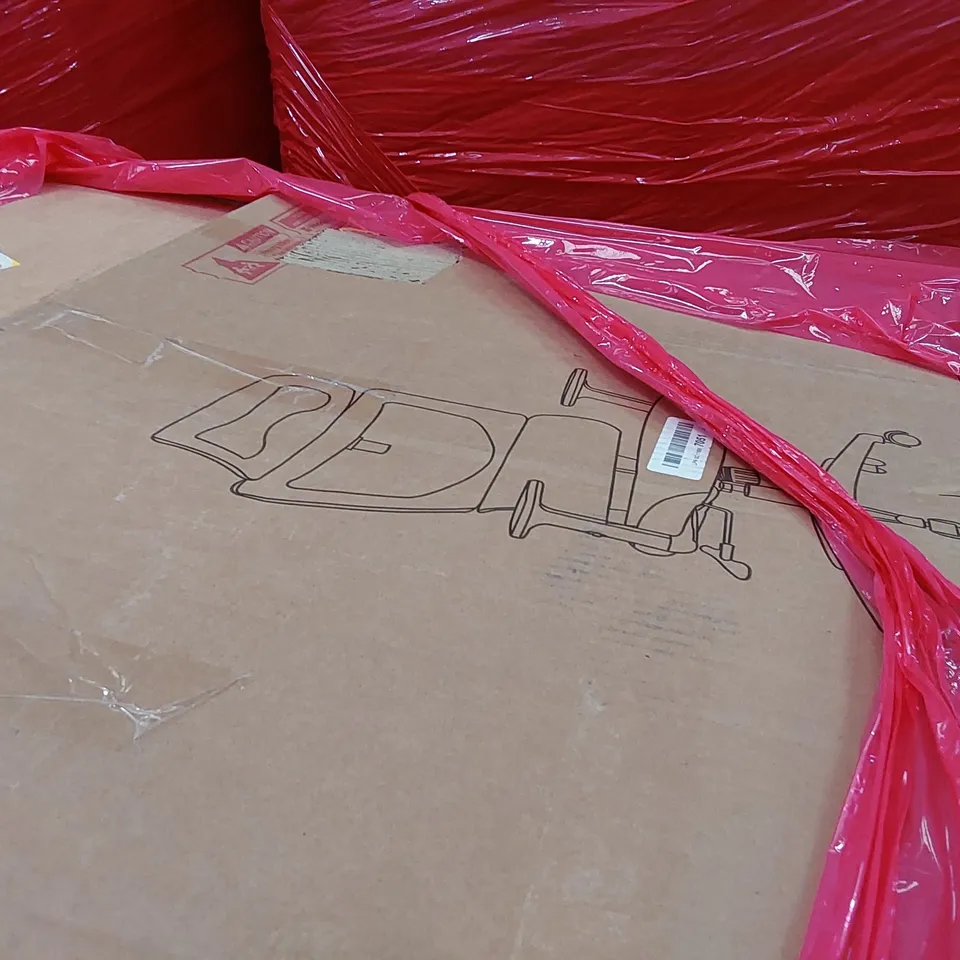 PALLET OF ASSORTED CONSUMER PRODUCTS INCLUDING BOXED OFFICE CHAIRS
