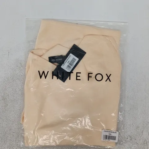 BAGGED WHITE FIX IT'S NOT THE SAME MAXI DRESS IN LEMON SIZE XXS