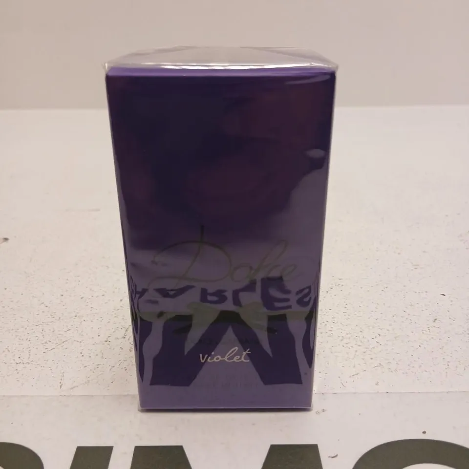 BOXED AND SEALED DOLCE DOLCE AND GABBANA VIOLET EAU DE TOILETTE 50ML