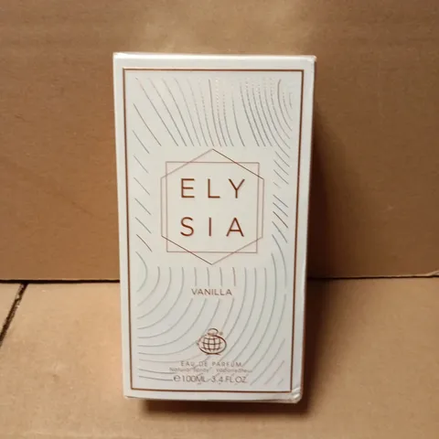 BOXED AND SEALED ELYSIA VANILLA EAU DE PARFUM 100ML