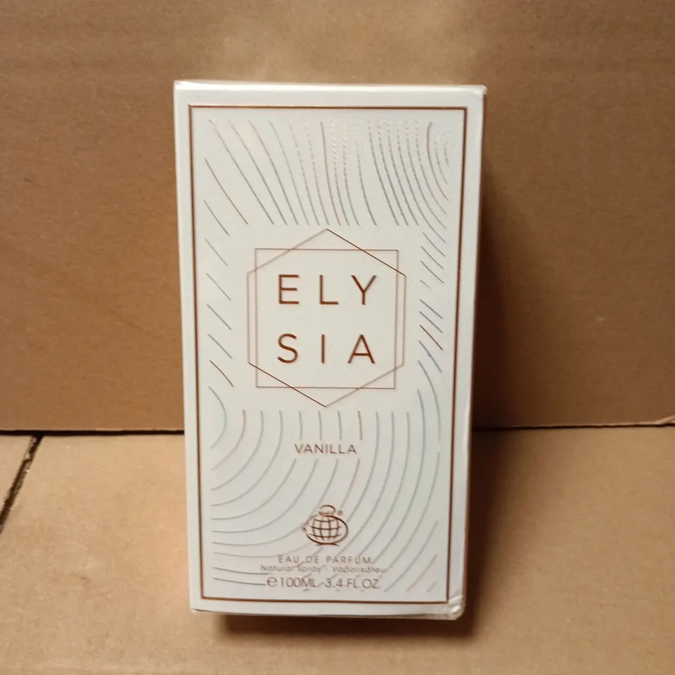 BOXED AND SEALED ELYSIA VANILLA EAU DE PARFUM 100ML