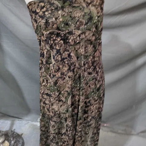 WOMEN'S BROWN PATTERNED SKIRT – SIZE S URBAN OUTFITTERS
