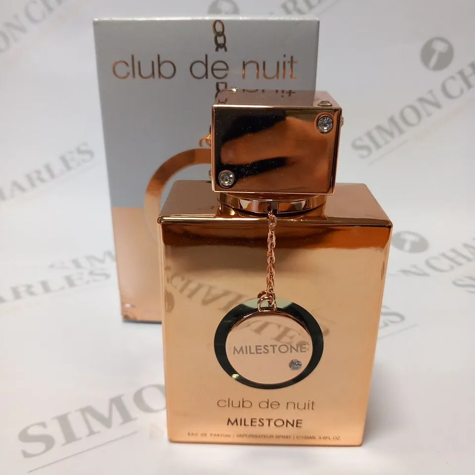 BOXED CLUB DE NUIT "MILESTONE" EAU DE PARFUM SPRAY 105ML