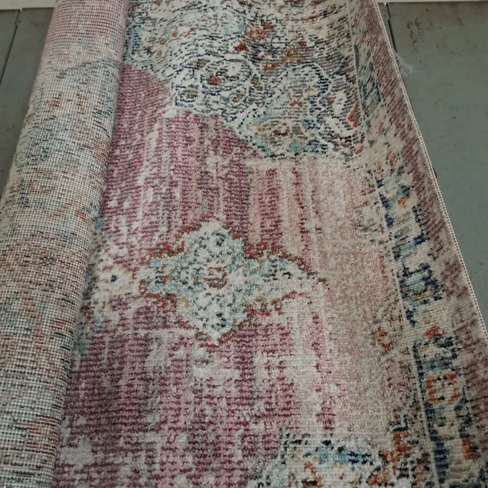 BRAND NEW PACO TORRES PINK RUG - 120X170CM