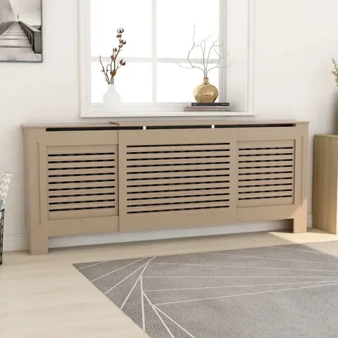 BOXED IO ADJUSTABLE RADIATOR COVER (1 BOX)