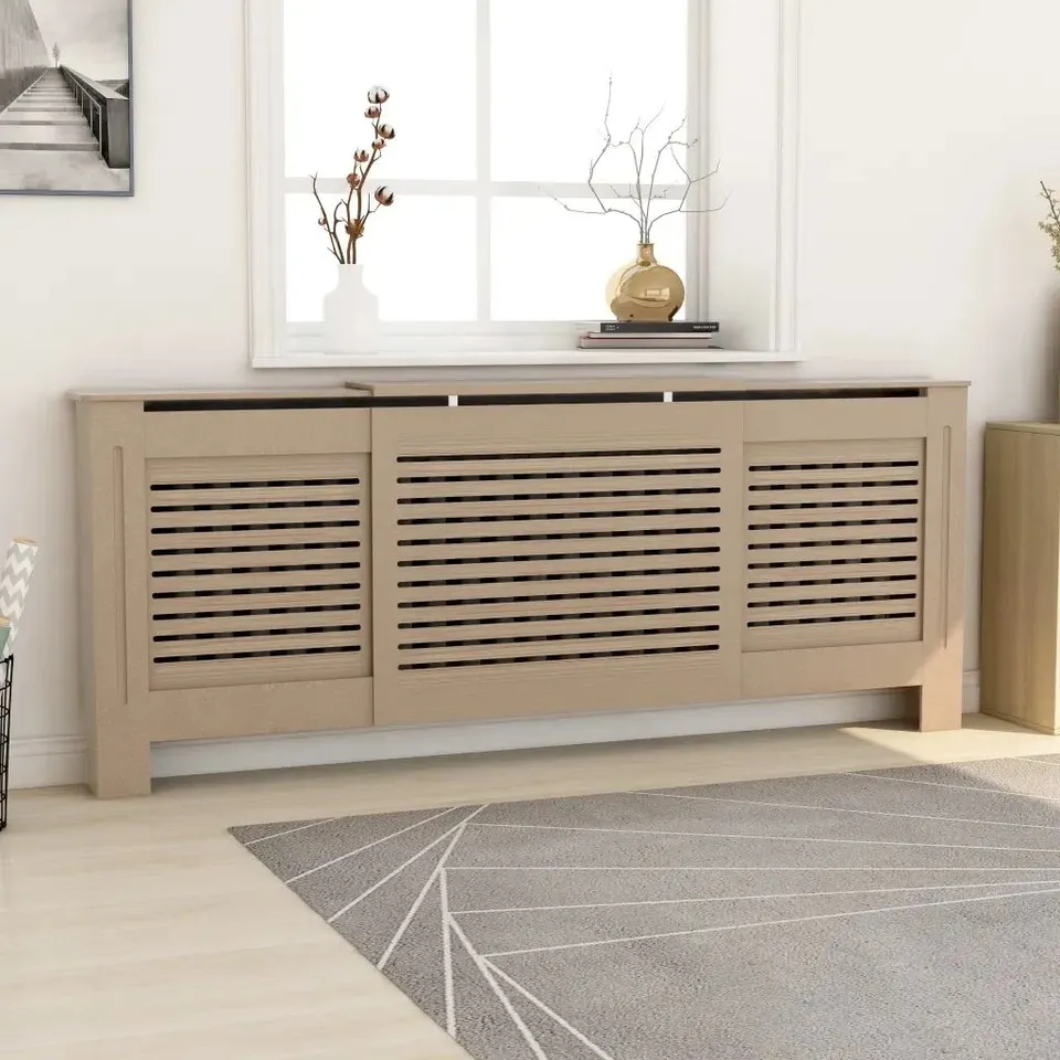 BOXED IO ADJUSTABLE RADIATOR COVER (1 BOX)