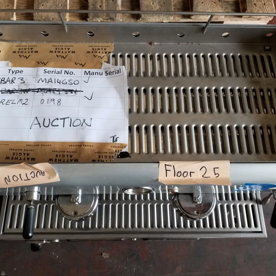 ELEKTRA BARISTA 2 STATION COFFEE MACHINE 