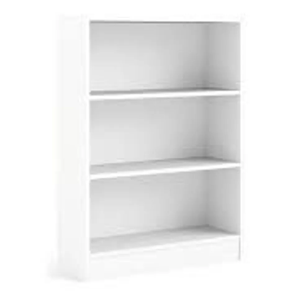 BOXED BASIC LOW WIDE BOOKCASE