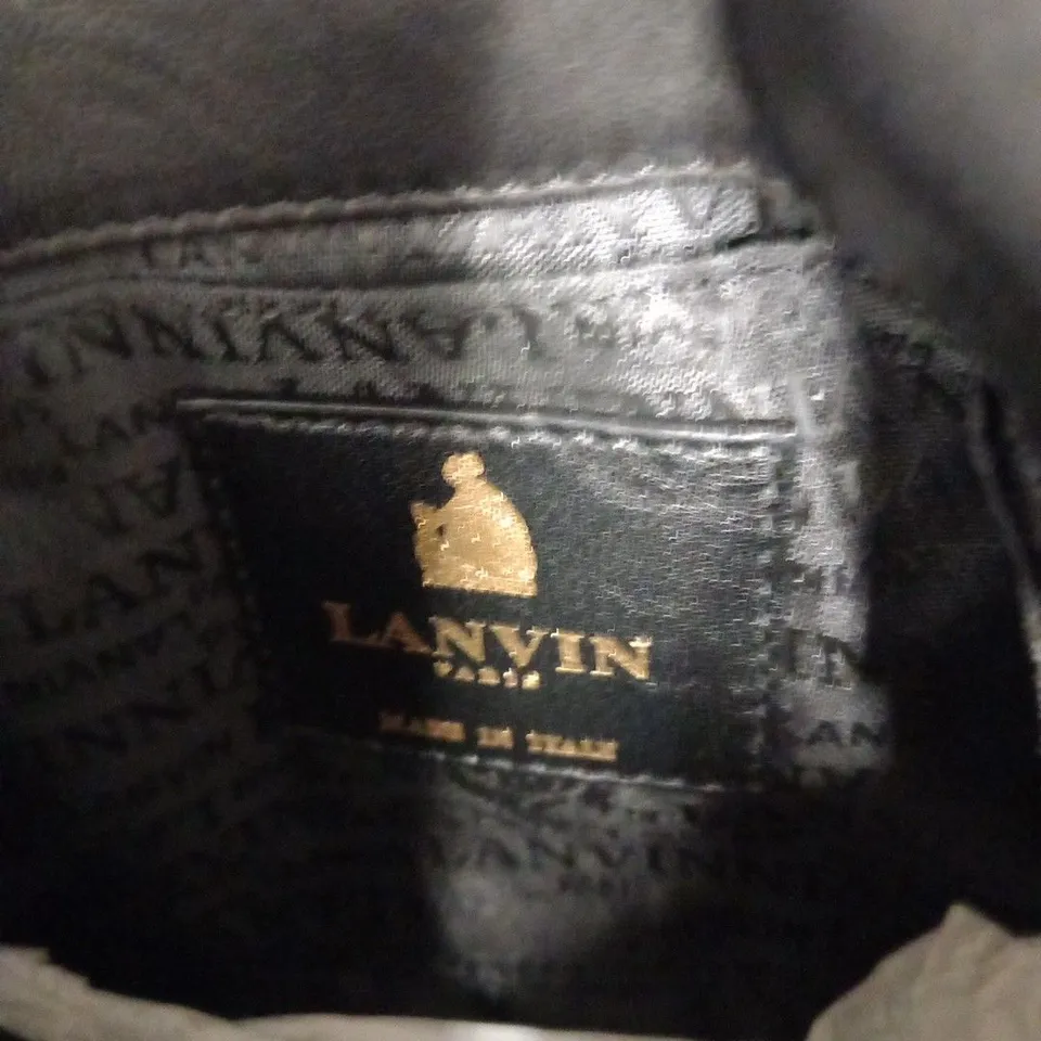 LANVIN PARIS SAC MINI POP IN LAMBSKIN PATCHWORK