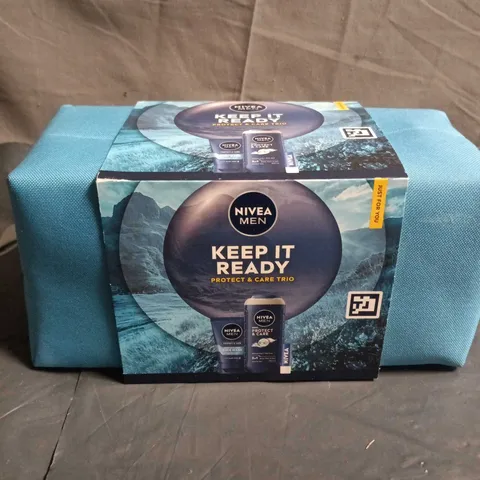NIVEA MEN KEEP IT READY PROTECT & CARE TRIO GIFT SET