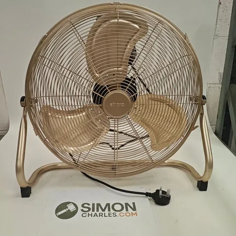 AIRPRO 20" FLOOR FAN IN GOLD