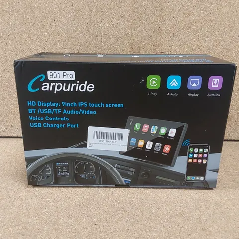 BOXED CARPURIDE W901PRO CARPLAY WIRELESS PORTABLE 9INCH SCREEN