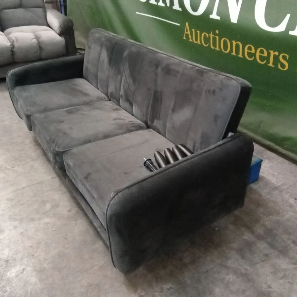 JENNIFER FABRIC COMPACT 3 SEATER SOFA