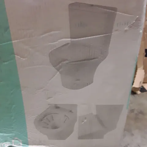 BOXED GOODHOME MALO RIMLESS CLOSE COUPLED TOILET