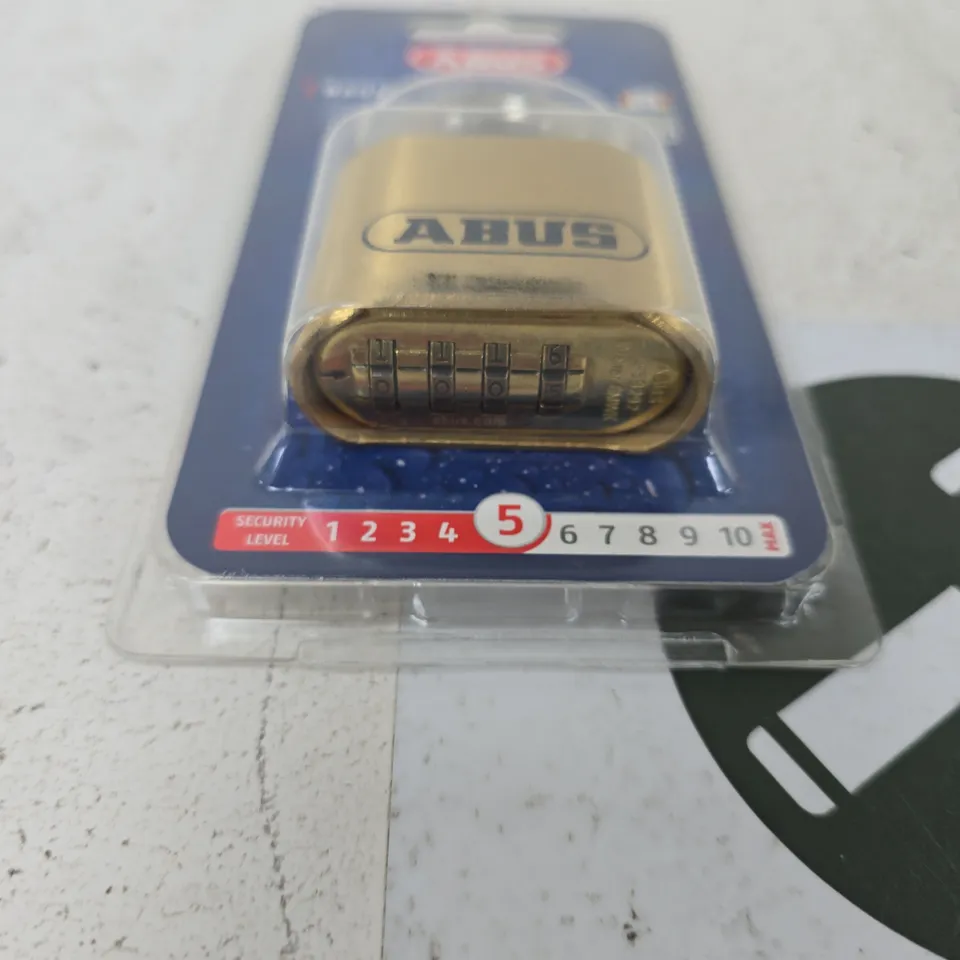 ABUS NAUTIC CODE 180 PADLOCK – WEATHERPROOF COMBINATION LOCK (IN PACKAGING)
