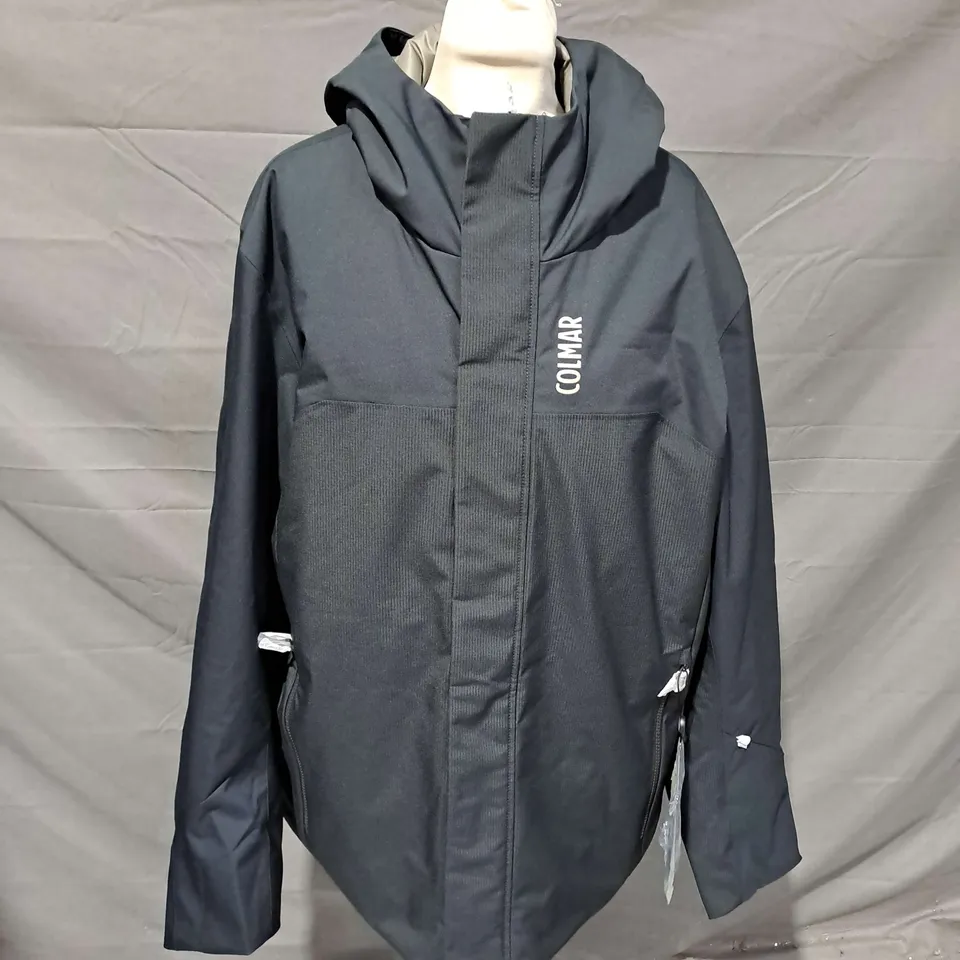 COLMAR WATERPROOF COAT IN BLACK SIZE XL