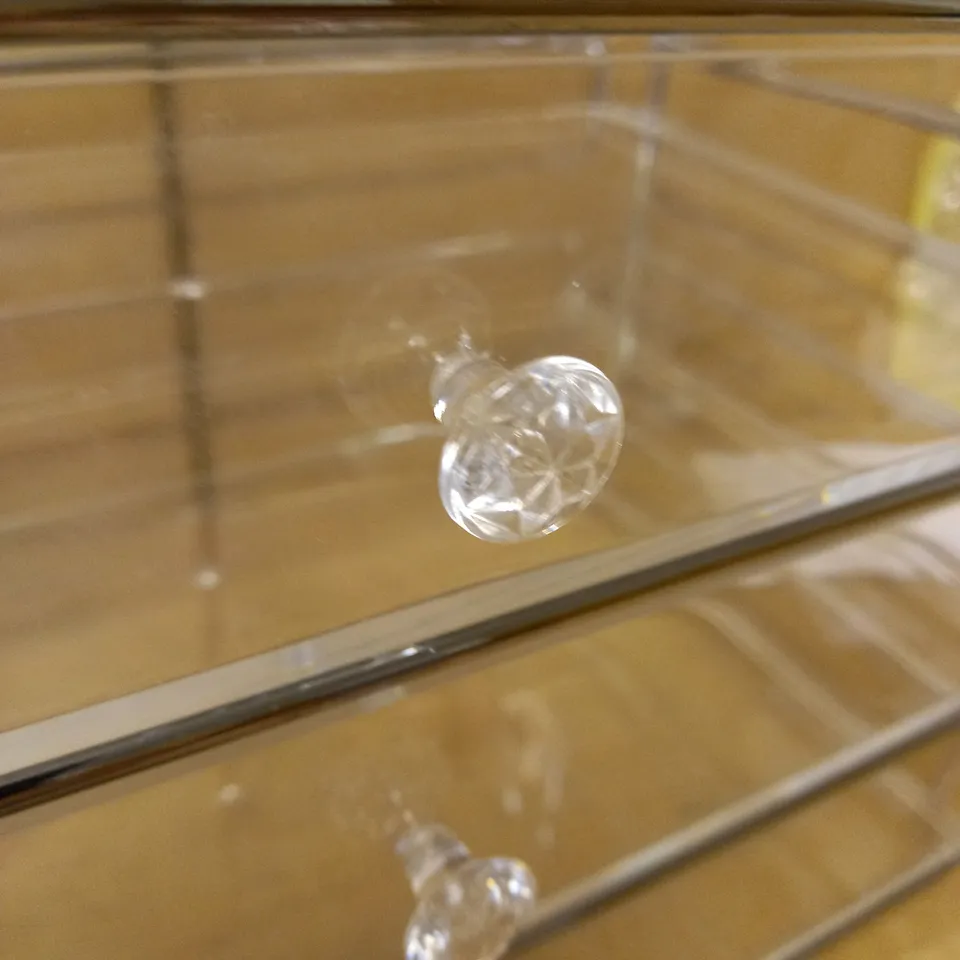 TILI FRAMED ACRYLIC STORAGE DRAWER SET