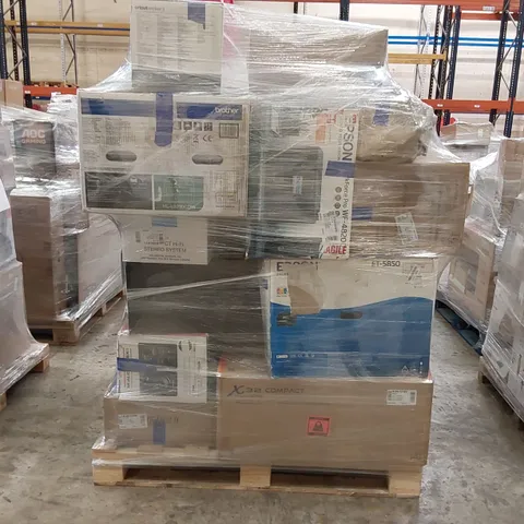 PALLET OF APPROXIMATELY 21 UNPROCESSED RAW RETURN HOUSEHOLD AND ELECTRICAL GOODS TO INCLUDE;