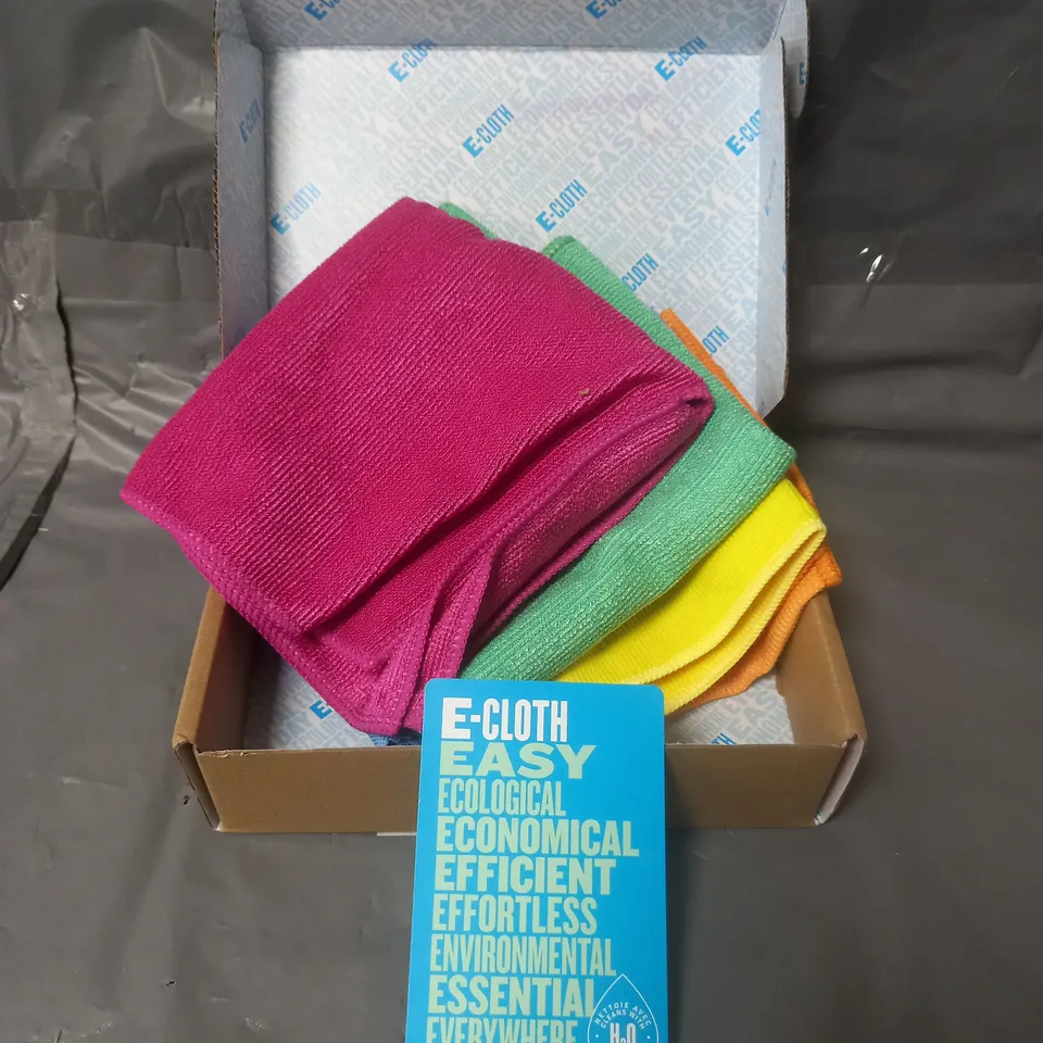 BOXED E-CLOTH STARTER CLEANER SET OF CLOTHS 