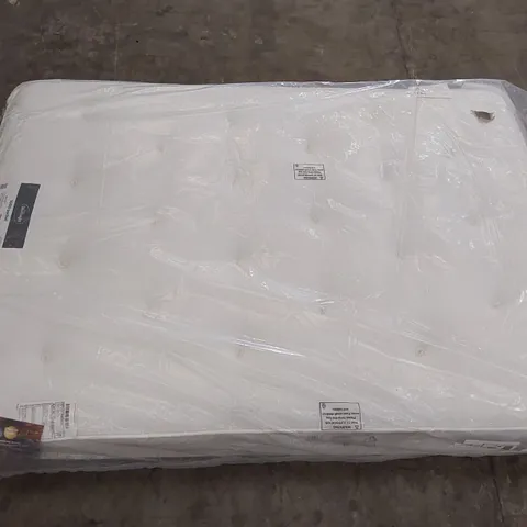 BAGGED DESIGNER DOUBLE 135CM SILENTNIGHT MIA 1000 POCKET ORTHO FIRM MATTRESS