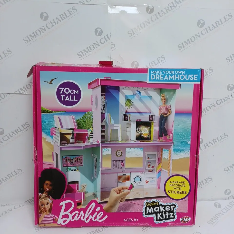 BOXED BARBIE MAKE YOUR OWN DREAMHOUSE  RRP £34.99