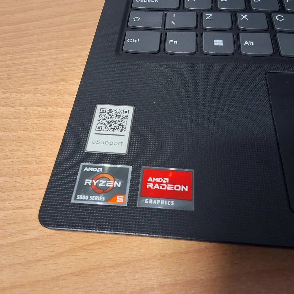 UNBOXED LENOVO V15 G3 AMD RYZEN 5000 SERIES 512GB LAPTOP IN BLACK