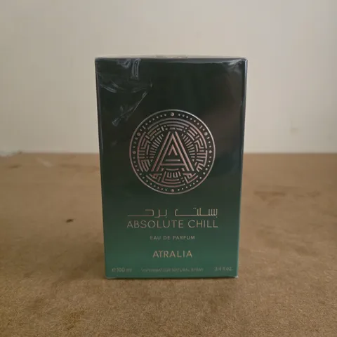 BOXED AND SEALED ABSOLUTE CHILL ATRALIA EAU DE PARFUM 100ML