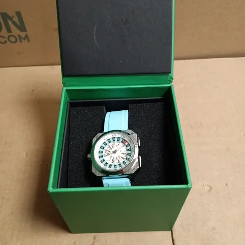 MENS SWARTZBAUER WATCH – ROULETTE DIAL –  RUBBER SPORTS STRAP- BRAND NEW IN BOX