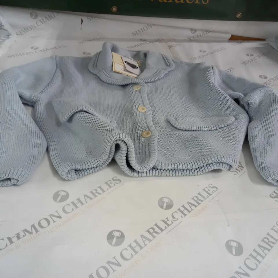 SLOW B KNITTED BUTTON JACKET