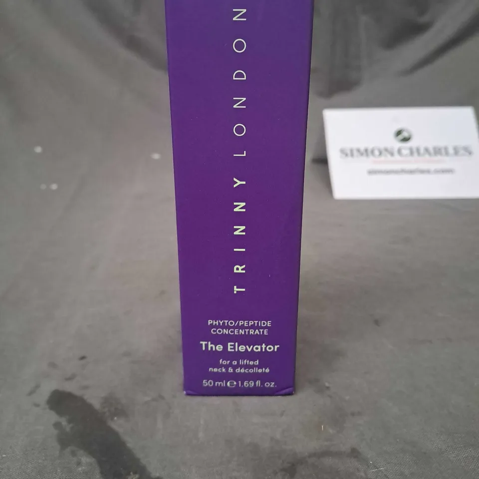 SEALED TRINNY LONDON PHYTO/PEPTIDE CONCENTRATE THE ELEVATOR 50ML
