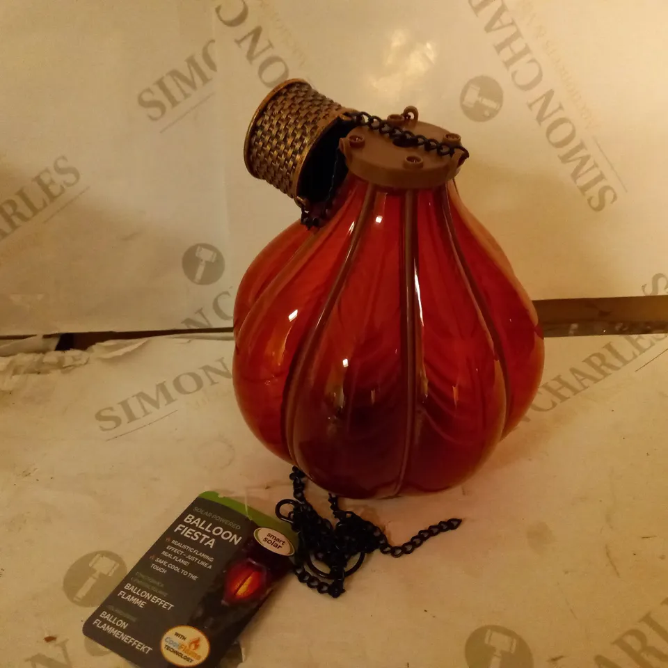 BALLOON FIESTA DECORATIVE SOLAR LIGHT RRP £19.99