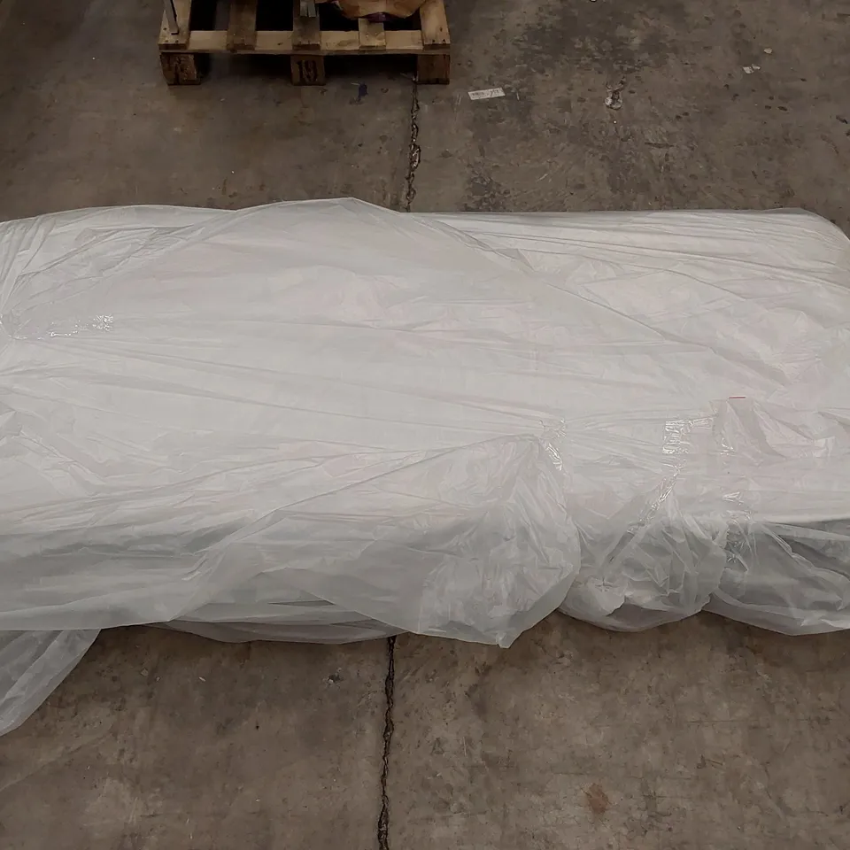 QUALITY BAGGED WHITE NOISE NATURAL OPEN COIL SMALL SINGLE MATTRESS 