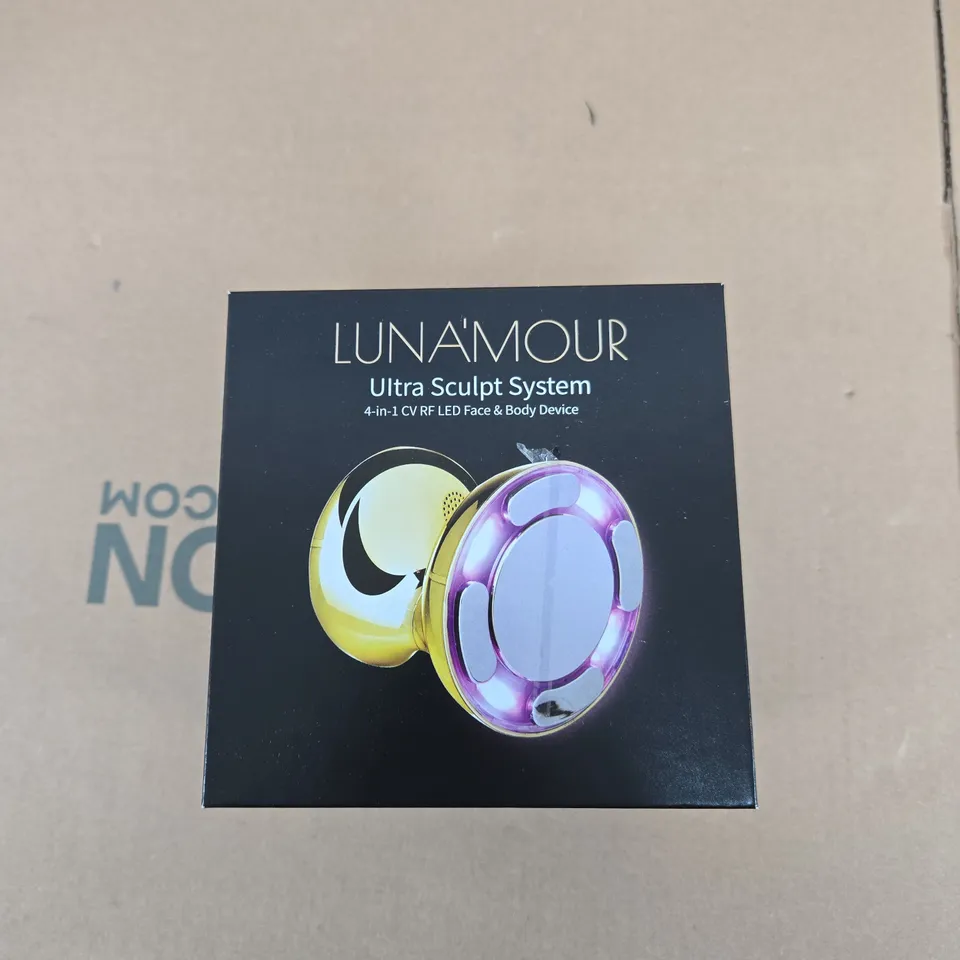 LUNAMOUR ULTRA SCULPT SYSTEM 4-IN-1 CV RF LED FACE & BODY DEVICE - BOXED