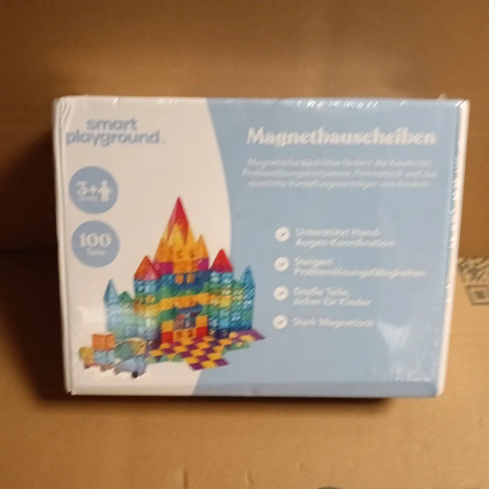 SEALED SMART PLAYGROUND MAGNETIC 100-PIECE CONSTRUCTION SET