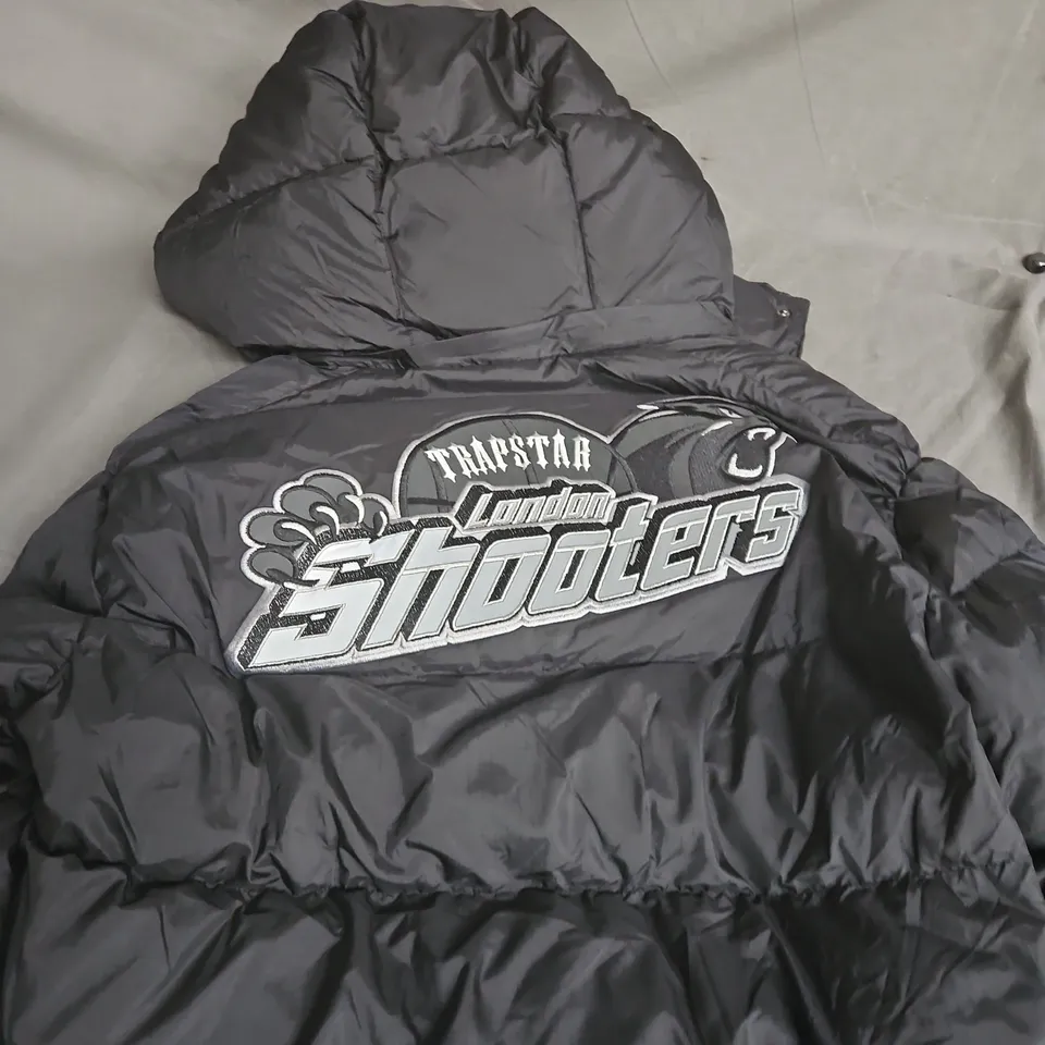 TRAPSTAR LONDON SHOOTERS PUFFER JACKET – BLACK, UK M