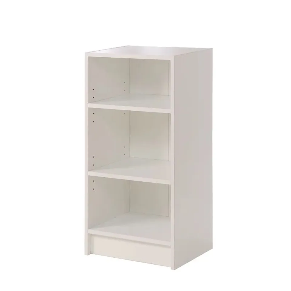 BOXED ZAIRA BOOKCASE - WHITE (1 BOX)
