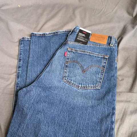 LEVI'S RIBCAGE STRAIGHT ANKLE JEANS – WOMEN'S, BLUE DENIM WAIST 30