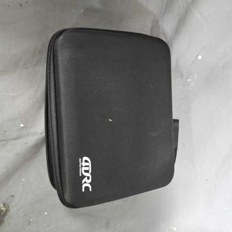 PORTABLE QUADCOPTER DRONE WITH REMOTE CONTROLLER IN PROTECTIVE HARD CASE