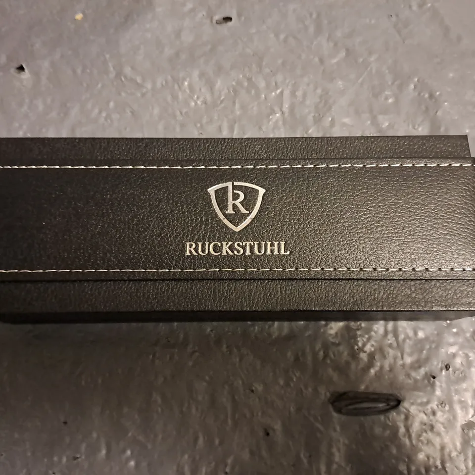 RUCKSTUHL STAINLESS STEEL LUXURY PEN IN GIFT BOX