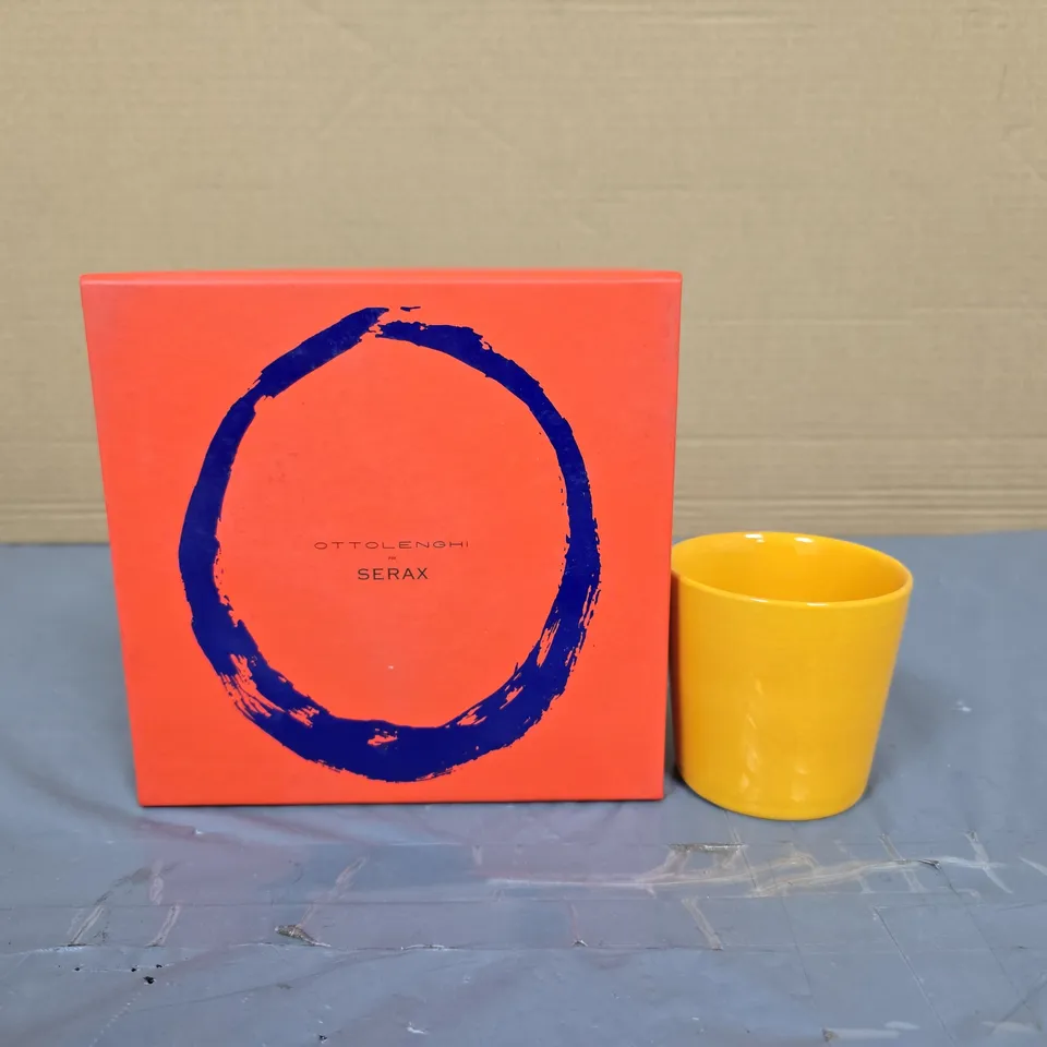 OTTOLENGHI SUNNY YELLOW COFFEE CUPS, SET OF 4