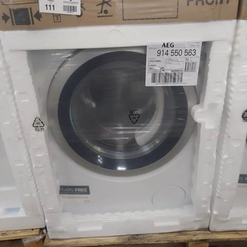 AEG 7000 PRO STEAM UNIVERSAL DOSE 8KG WASHING MACHINE WHITE MODEL L7FEC946U RRP £834