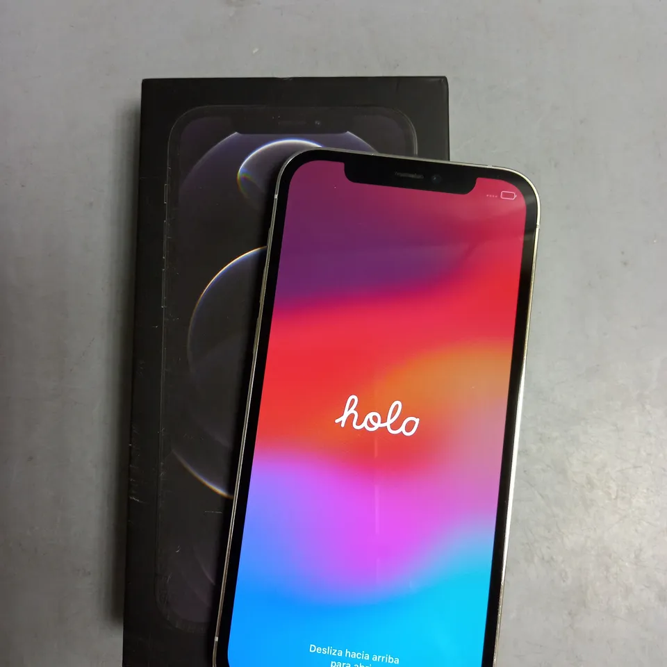 BOXED IPHONE 12 PRO 128GB IN SILVER