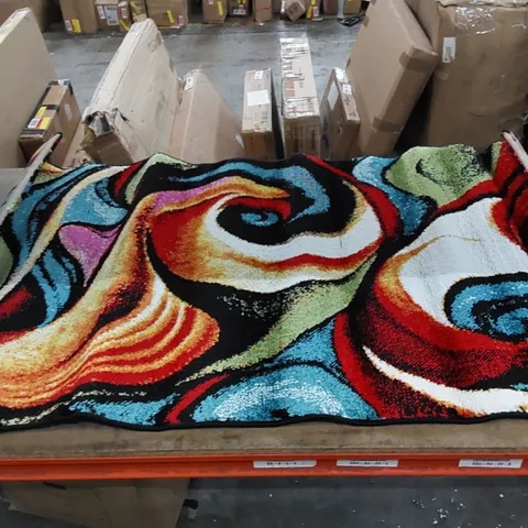 EVSIMO SANTANA MULTICOLOURED RUG // SIZE: 80 X 150cm